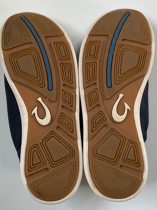 OluKai Men’s Moku Pae Shoes Sz 9.5 Blue Mesh Nautical Gorpcore Boat Sneaker main image 7